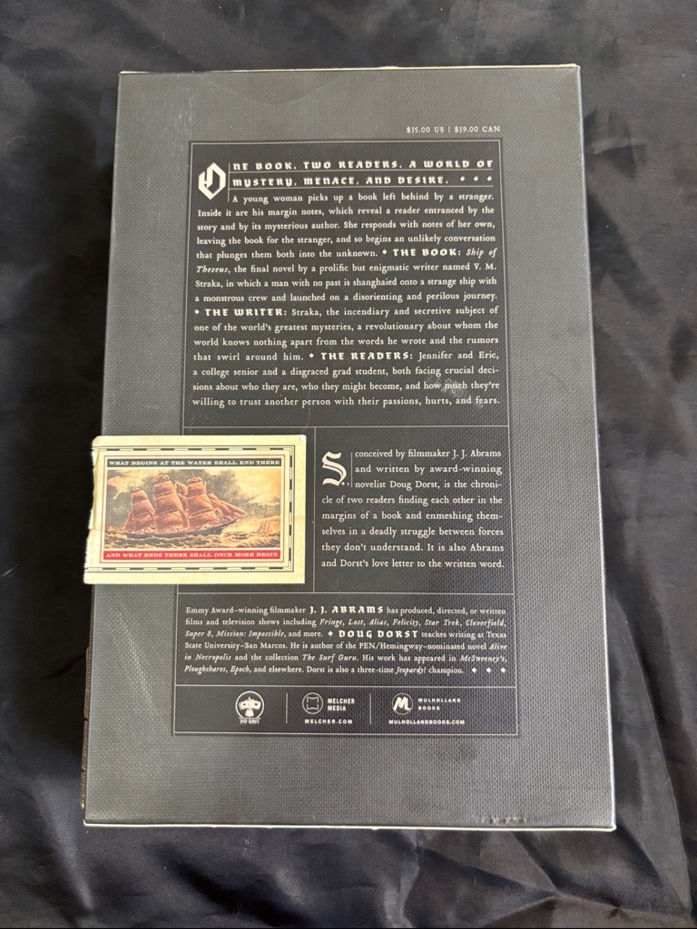 S. By J.J. Abrams & Doug Dorst - First Edition Hardcover - Picture 2 of 11